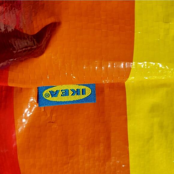 IKEA - Storstomma Large & Small Multicolor Bag Tote Support LGBTQ+Gay Pride NWT - Picture 9 of 13